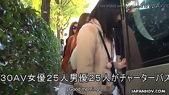 Group Sex With Asian Hotties In A Massive Hall With High Definition Sound