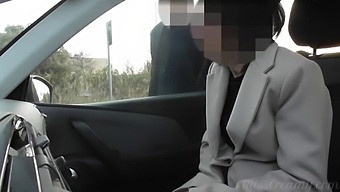Public Parking And Handjob: Spying On My Wife And Her Public Exhibition - Misscreamy