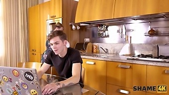 Horny Mature Cougar Gives Handsjob And Gets Fucked In Hd