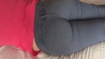 Sperm And Milk In Spy'S Tight Rear Entrance