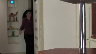 Mature Woman Indulges In Sexual Encounter With Young Man, Friend Of Her Stepson