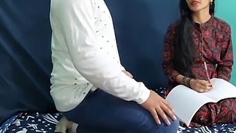 Indian College Girl Learns About Sex From Professor In Homemade Video