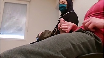 Deceitful Gynecologist Installs A Covert Camera In His Consultation Room, Leading To A Provocative Arab Spouse Being Exposed In The Act With An Impotent French Man