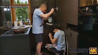 Daddy4k'S Cheating Cook Gets A Facial