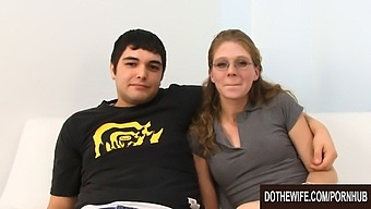 Blonde Wife Gets Her Pussy Stretched By A Black Stud While Her Cuckold Husband Watches