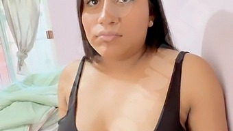 Exclusive Video Of A Brunette Teen Getting Her Ass Spanked And Fucked