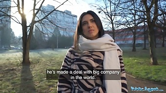 Amazing Reality Porn With A Beautiful Brunette Student And A Big Cock