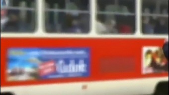 Katarina Hartlova Experiences Unwanted Touching On A Packed Bus!