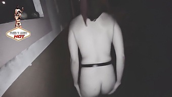 Watch As A Stunning Woman Strips Naked And Gives A Street Blowjob In This Steamy Video