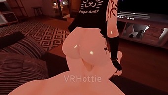 Intense Cock-Couch Action With A Lap Dance Twist In Vrchat
