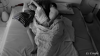 Secretly Filmed Morning Lovemaking Of A Real Life Couple In Their Private Quarters