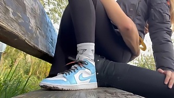 Amateur Blonde Allows Public Pov Action In Park