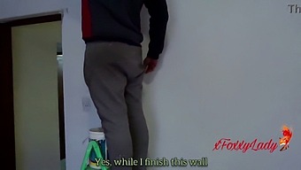 Cheating Wife Engages In Unprotected Sex With The Painter When Her Husband Is Away At Work