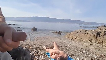 Amateur Couple Indulges In Outdoor Sex And Deepthroat At Nude Beach