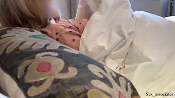 A Motherly Figure And Her Stepson'S Intimate Moment In A Hotel Room