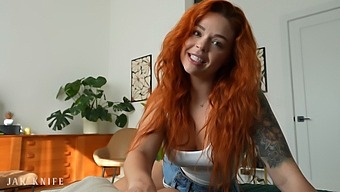 Redhead Girl Wants To Make A Homemade Sex Tape For Her Cuckold Boyfriend – Sinatra Monroe
