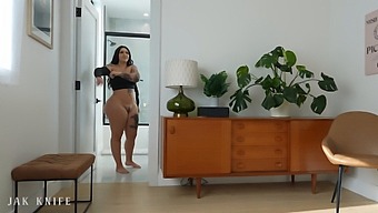 My Roommate With Big Ass Swallowed My Cock Both In The Ass And Mouth - Roxanne Roselle
